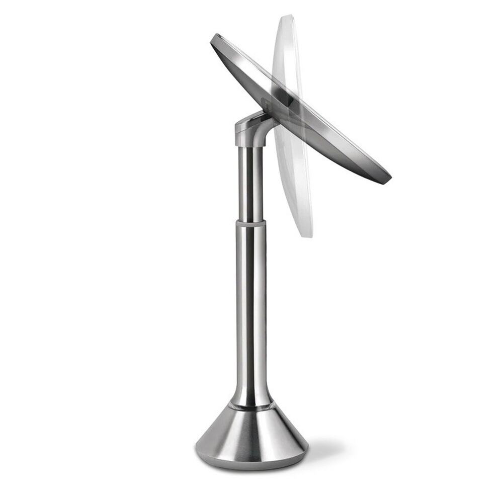 Simplehuman 8” Round Sensor Make-up Mirror 5x Cordless | Stainless Steel ST3052 - Picture 7 of 7